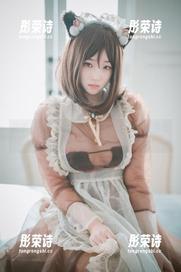 超乎我想象：Bambi(밤비)的女仆庄园写真集和资源竟然有这味道