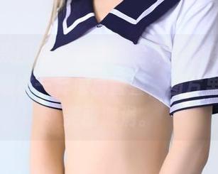 GIRLT果团网 - 水手服合集中的陈雅漫,就像是潮水一样层层叠叠,图片里有她的美丽漩涡。