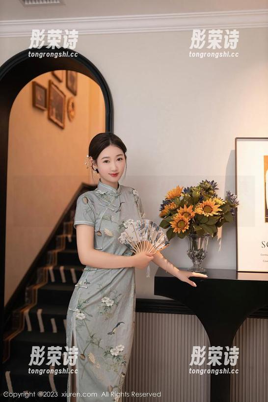 Xiuren秀人网 - 女神董林越的写真：真有一种想要叠在墙上的冲动，太美了！