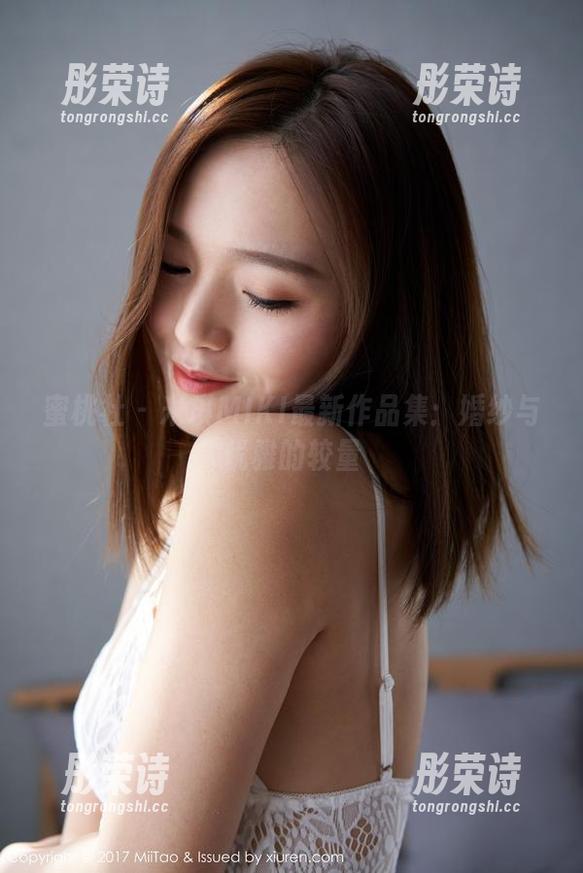 蜜桃社 - 米琪MIKI最新作品集：婚纱与优雅的较量